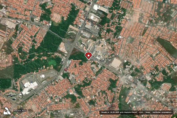 Imagem de satélite — Embargo IBAMA — Infração referente a Qualidade Ambiental — São Luís/MA