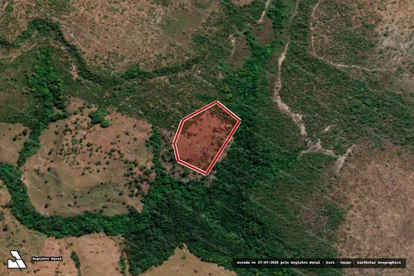 Imagem de satélite — Embargo Ambiental - Ponte Alta do Tocantins/TO