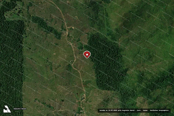 Imagem de satélite — Embargo Ambiental - Colniza/MT
