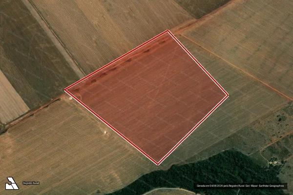 Imagem de satélite de Infração da Flora em Ipiranga do Norte - MT