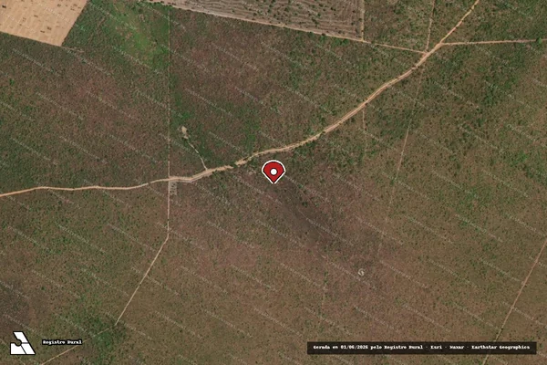 Imagem de satélite — Embargo IBAMA — Desmatamento - Formosa do Rio Preto/BA