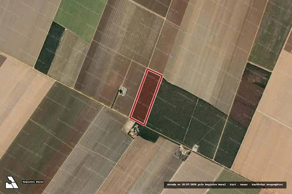 Imagem de satélite de Infração Ambiental em Barreiras - BA