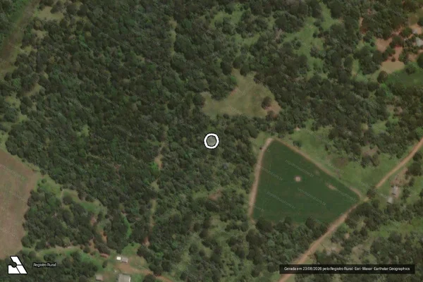Imagem de satélite de Infração Ambiental em Pinhão - PR