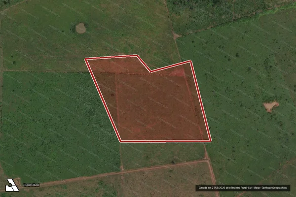 Imagem de satélite de Infração da Flora em São Félix do Xingu - PA