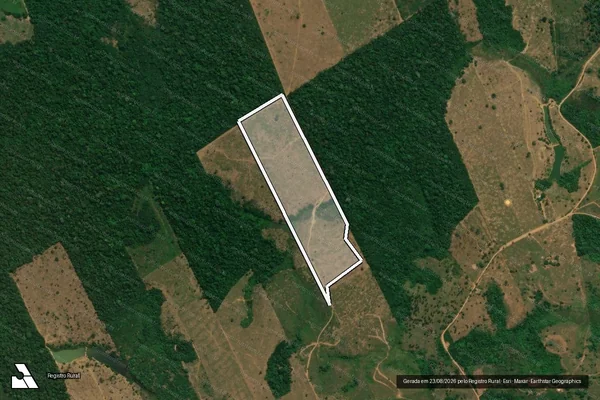 Imagem de satélite de Infração da Flora em Machadinho D'Oeste - RO