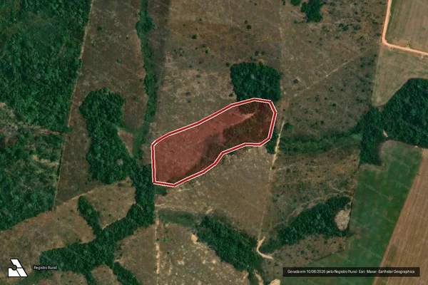Imagem de satélite de Infração Ambiental em Machadinho D'Oeste - RO