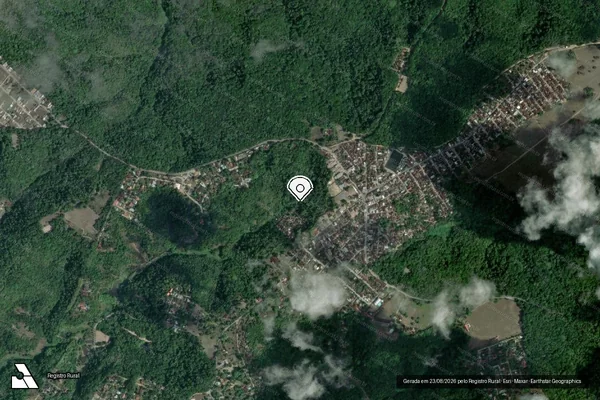 Imagem de satélite — Embargo IBAMA — Infração Ambiental — Paudalho/PE