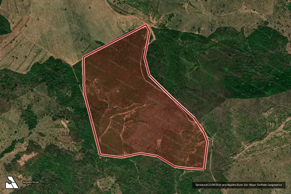 Imagem de satélite de Infração Ambiental em Amarante do Maranhão - MA