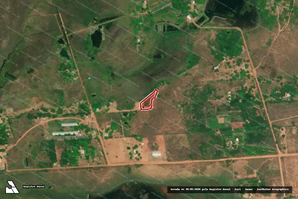 Imagem de satélite de Infração Ambiental em Boa Vista - RR
