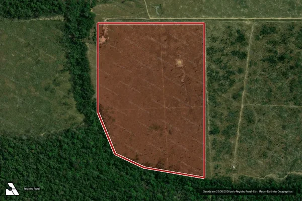 Imagem de satélite de Infração Ambiental em Porto Velho - RO