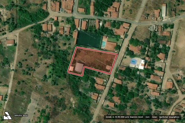 Imagem de satélite — Embargo Ambiental - Caucaia/CE