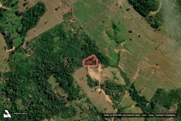 Imagem de satélite de Infração da Flora em Senador Guiomard - AC
