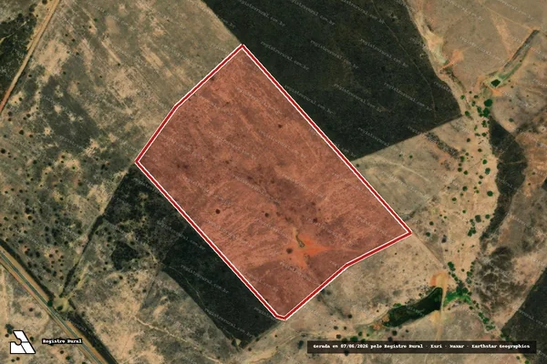 Imagem de satélite de Infração Ambiental em Serrita - PE