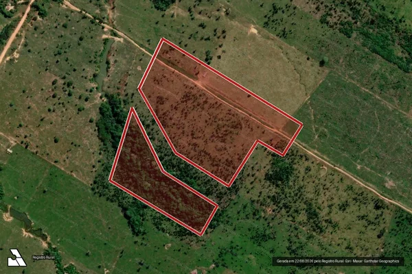 Imagem de satélite de Infração Ambiental em Porto Velho - RO