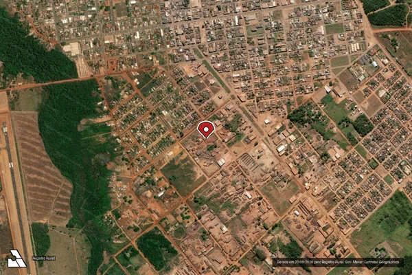 Imagem de satélite — Embargo IBAMA — Infração de Administração Ambiental(Não Classificada-Móvel) - Aripuanã/MT