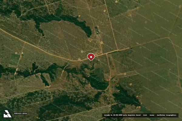 Imagem de satélite — Embargo Ambiental — Buritis/RO