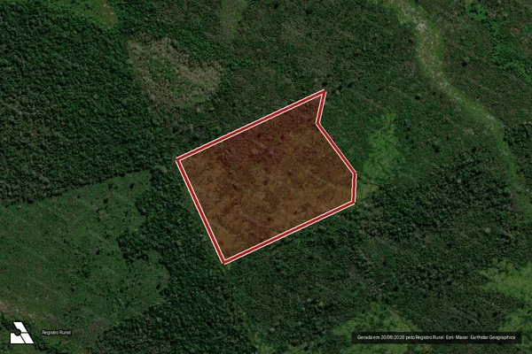 Imagem de satélite de Infração da Flora em Porto Velho - RO