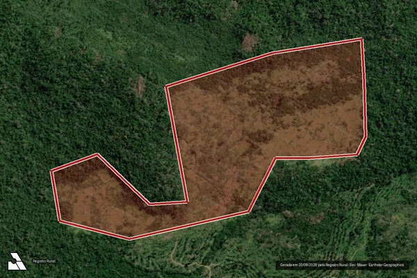 Imagem de satélite de Infração Ambiental em Itaituba - PA