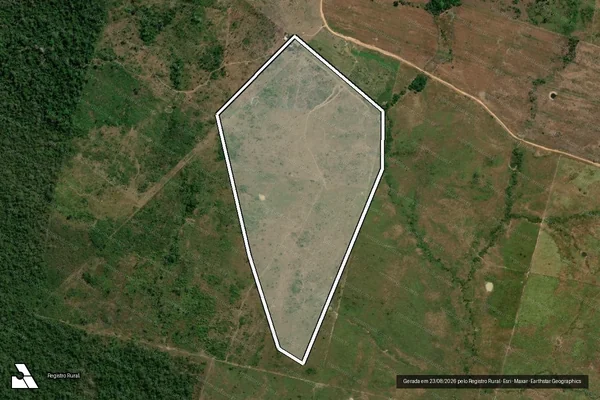 Imagem de satélite de Infração Ambiental em São Félix do Xingu - PA