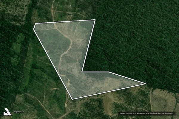 Imagem de satélite de Infração da Flora em Apuí - AM