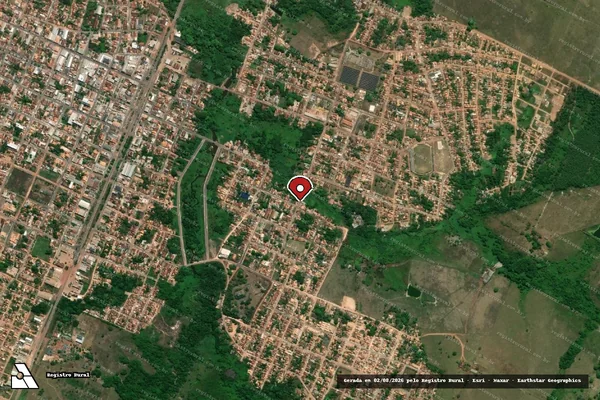 Imagem de satélite — Embargo IBAMA — Infração da Flora — Mãe do Rio/PA