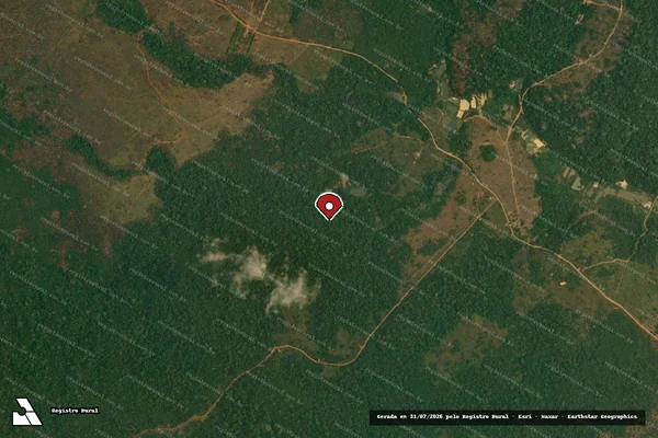 Imagem de satélite — Embargo Ambiental — Itaituba/PA