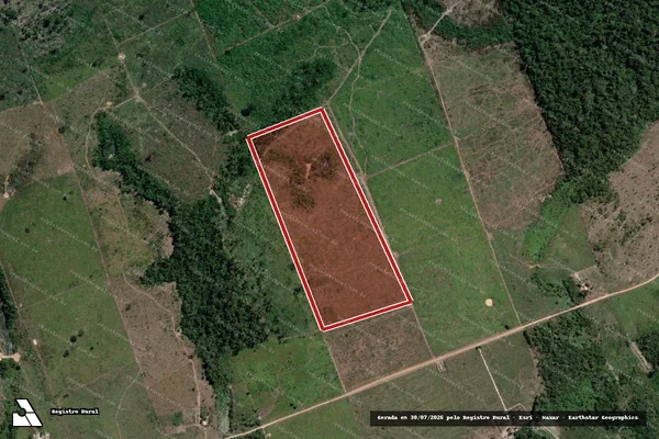 Imagem de satélite de Infração Ambiental em Novo Progresso - PA