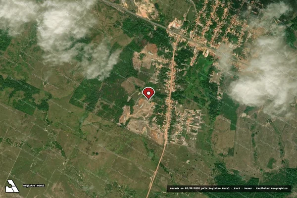 Imagem de satélite — Embargo IBAMA — Infração de Administração Ambiental(Não Classificada-Móvel) — Viseu/PA