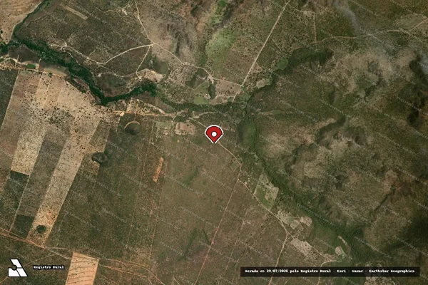 Imagem de satélite — Embargo Ambiental - Mambaí/GO