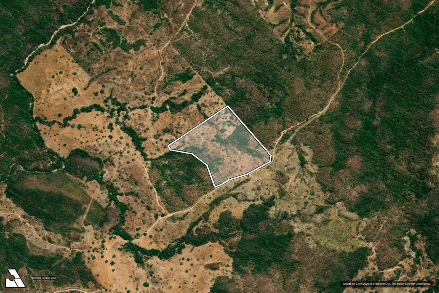 Imagem aérea do item A