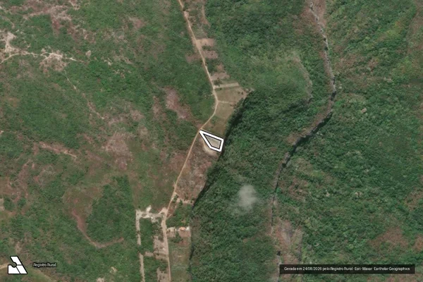 Imagem de satélite de Infração Ambiental em Ipueiras - CE
