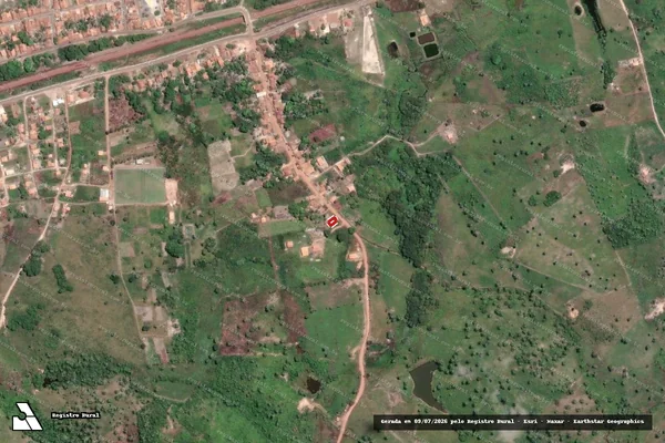 Imagem de satélite — Embargo IBAMA — Infração da Flora - Alto Alegre Do Pindaré/MA