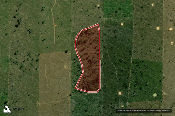 Imagem de satélite de Infração da Flora em Machadinho D'Oeste - RO