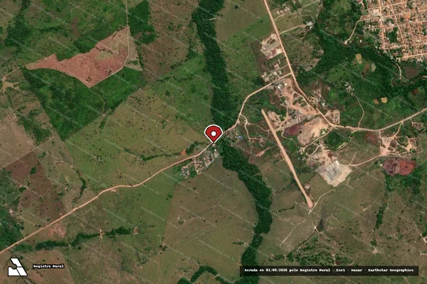 Imagem de satélite — Embargo Ambiental — Jacundá/PA