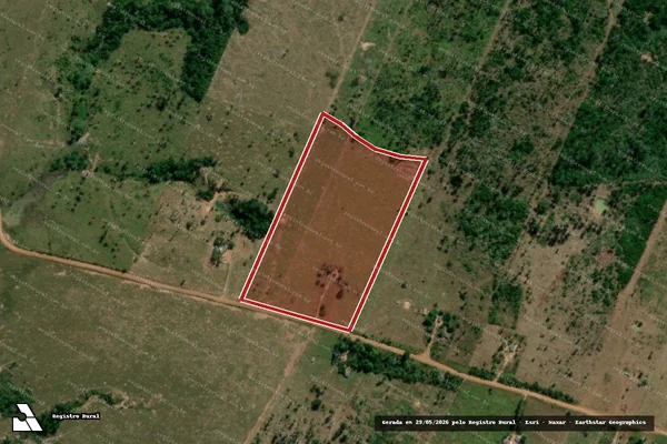Imagem de satélite de Infração Ambiental em Porto Velho - RO