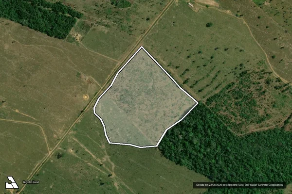 Imagem de satélite de Infração da Flora em Apuí - AM