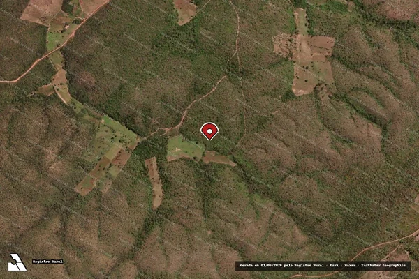 Imagem de satélite — Embargo IBAMA — Infração Ambiental — Cururupu/MA