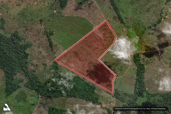 Imagem de satélite de Infração da Flora em São Félix do Xingu - PA