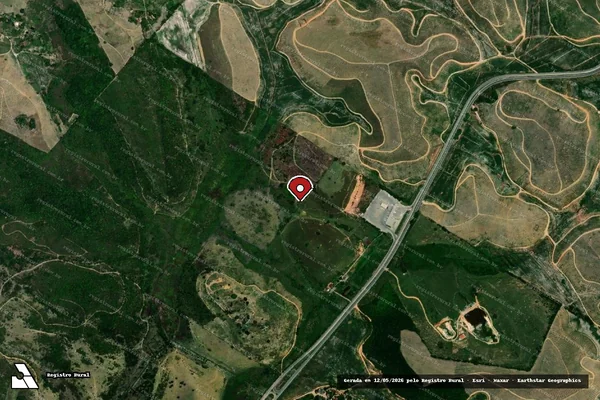 Imagem de satélite — Embargo IBAMA — Infração da Flora — Escada/PE