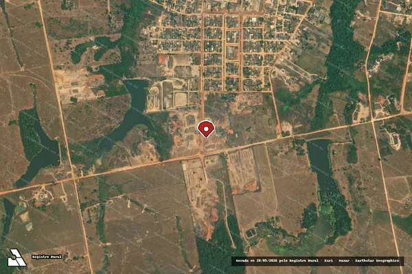 Imagem de satélite — Embargo IBAMA — Infração de Administração Ambiental(Não Classificada-Móvel) - Apiacás/MT