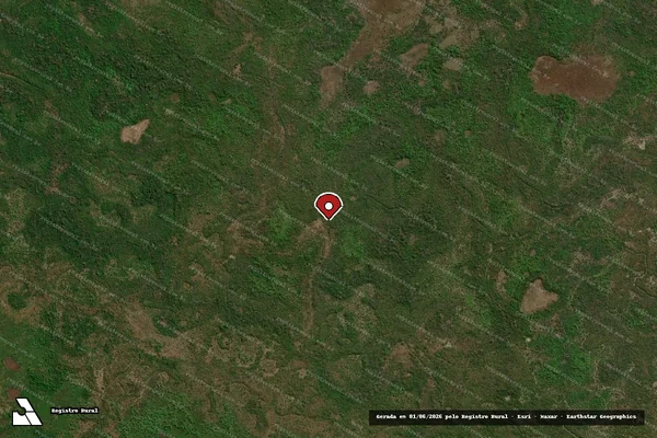 Imagem de satélite — Embargo IBAMA — Infração da Flora — Formoso do Araguaia/TO