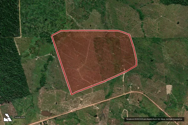 Imagem de satélite de Infração Ambiental em Colniza - MT