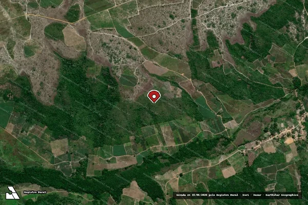 Imagem de satélite — Embargo Ambiental - Rio Tinto/PB