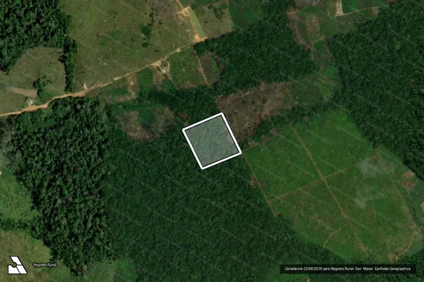 Imagem de satélite de Infração da Flora em Mâncio Lima - AC