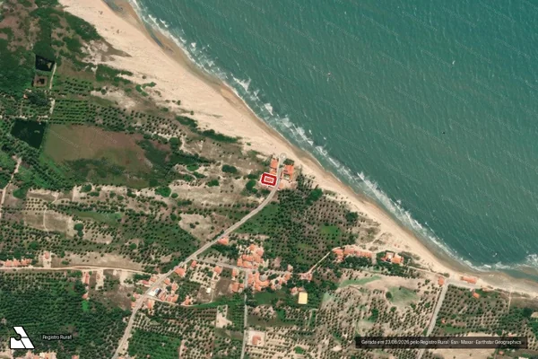 Imagem de satélite de Infração Ambiental em Itarema - CE