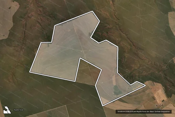 Imagem de satélite de Infração da Flora em Uruçuí - PI