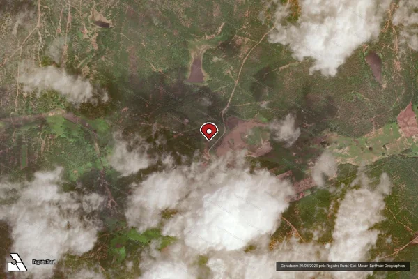 Imagem de satélite — Embargo IBAMA — Infração Ambiental - Caicó/RN