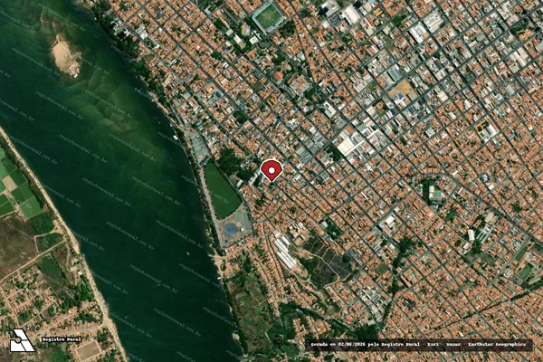 Imagem de satélite — Embargo IBAMA — Infração de Administração Ambiental(Não Classificada-Móvel) — Imperatriz/MA