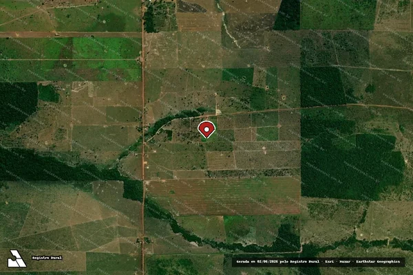 Imagem de satélite — Embargo Ambiental — São Miguel do Guaporé/RO