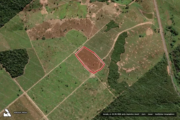 Imagem de satélite — Embargo IBAMA — Desmatamento - Barra do Corda/MA